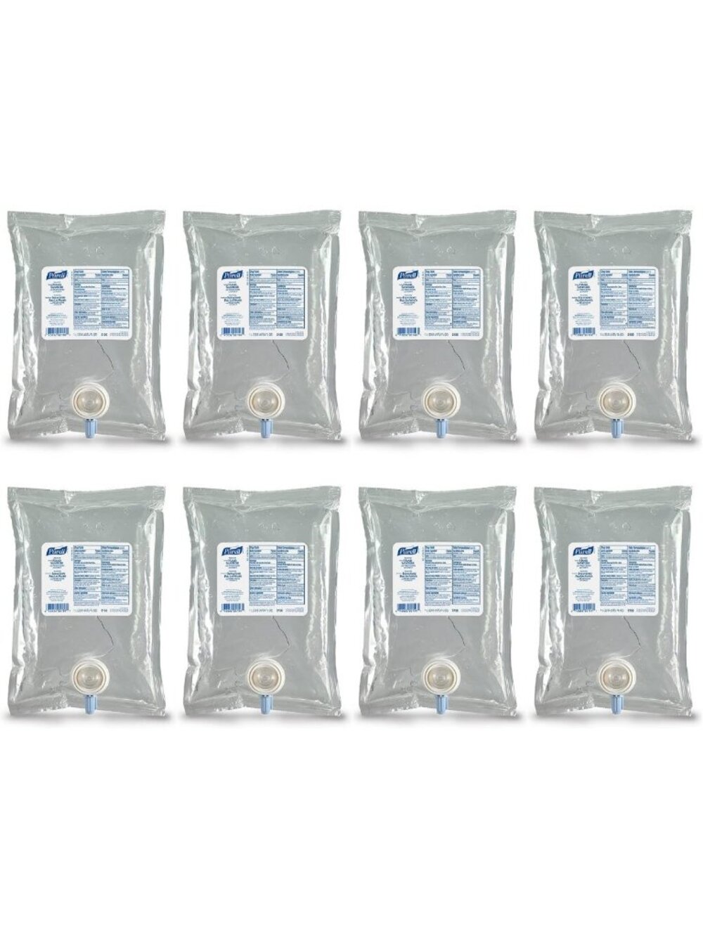 Advanced Hand Sanitizer Gel Refill - 1000 mL, Case of 8, Moisturizing